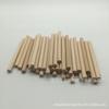 Fabricante suministra palo redondo de madera de haya poste de madera tarugo redondo de madera de haya tira de madera apertura de hombro de yoga apertura de espalda palo de madera