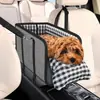 Asiento de coche para mascotas Amazon en stock, reposabrazos portátil para perro, asiento de rejilla para perro pequeño con cojín