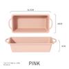 Molde rectangular de silicona para pastel más vendido de Amazon con revestimiento de hierro, resistente al calor para horno microondas, para uso doméstico, silicona de grado alimenticio