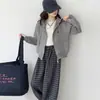 Conjunto de Punto para Niñas Primavera y Otoño 2026 Nuevo Otoño Moda Pulóver Básico y Pantalones Casuales para Niñas Mayores