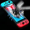 Para máquina de jogo Nintendo versão oled película temperada vidro de arco anti-azul Switch Lite película protetora