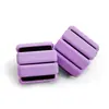 Pulsera de silicona con peso transfronteriza Pulsera de peso ajustable tobillera conjunto Saco de arena para ejercicio de yoga cinturón de gravedad