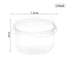 Taza de grasa japonesa 130ML taza mini empaque para hornear crema para hornear caramelo caja de empaque para postre impresión de alta transparencia