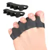Separador de dedos para hombres y mujeres, separador de cinco dedos para adultos, pinza para cuidado de dedos superpuestos para niños, separador de dedos de cinco agujeros
