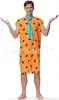 Produtos Novos Transfronteiriços Europeus e Americanos Era da Pedra Homens Primitivos Halloween Clássico Fred Fantasia Cosplay