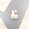 Grampo de Cabelo Coelho Miffy Capa de Celular Acessórios de Cabelo Materiais Acessórios de Cola de Creme de Coelho Pingente de Pelúcia Atacado