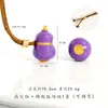 Loja de Ouro Mesmo Estilo Acessórios DIY Banhados a Ouro Colar com Pingente de Cabaça de Sete Peças para Mulheres, Corrente de Clavícula Versátil Exquisita Retro da Moda