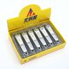 0818A-12 Cortauñas Plano Grande Cortauñas de Acero al Carbono Epoxi Manicura para Hombre Cortaúñas Arte de Uñas Transfronterizo