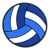 Novo Produto Série Esportiva de Vôlei PVC Cola Macia DIY Acessórios para Clipe de Caneta Lápis Desenho Animado Criativo Material Escolar Clipe Decorativo