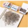 Clips para Papel Suministros de Oficina Clips para Papel Fijación de Documentos Papel Clips para Papel Clips para Papel en Forma de U Marcadores