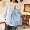 Mochila de viagem estilo japonês fashion all-match pequena bolsa de múmia leve para estudantes universitários mini mochila