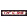Toalha de Mesa Amazon Transfronteiriça Nova Estampada de Halloween Decoração de Mesa Entrada Cozinha Americana Luxo Leve Pequena Toalha de Mesa