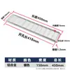 Orificio de Ventilación Disipación de Calor Negro Plateado Gabinete para Zapatos Rectangular Malla Transpirable Gabinete de Ventilación Armario de Vestir Aleación de Aluminio Malla Transpirable