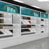 Vitrina para cosméticos, estantería para sala de estar, estantería para exhibición de belleza, maquillaje, cuidado de la piel, productos populares, vitrina, vitrina