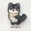 Colgante de Felpa Original Nuevo de Dibujos Animados Perro Chai Súper Lindo Muñeco Cachorro Mascota Broche Accesorios Colgantes para Bolsas