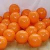 Serie Amarillo-Naranja-Blanco 10 pulgadas 5 pulgadas 12 pulgadas 18 pulgadas Globos Engrosados Serie de Colores Cálidos Mate Redondos Látex Tienda de Cumpleaños