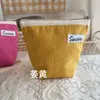 Bolsa de almacenamiento de cosméticos de pana lisa bolsa de almacenamiento de viaje bolsa de almacenamiento diario bolsa de cosméticos simple venta al por mayor de fábrica