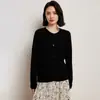 24 novos suéteres de cashmere estilosos e versáteis, cardigans macios e aconchegantes para o início do outono de manga longa, malhas de cashmere com gola redonda para mulheres
