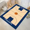 Tapete de Práctica para Entrenamiento de Fútbol en Casa Interior Alfombrilla de Piso junto a la Cama Habitación de Niños Alfombrilla para Zona de Deporte y Lectura de Baloncesto