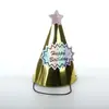 Decoración de Sombrero de Cumpleaños de Bola de Pelo para Repostería de Fiesta Accesorios para Fiesta de Disfraces Adornos para Fiestas Infantiles y de Adultos