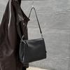 Bolsa Feminina de Couro de Vaca de Primeira Camada, Transfronteiriça Europeia e Americana Diagonal Ombro Diagonal Comutando Bolsa Tote, Axila Couro Genuíno Bolsa Macia