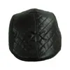 Gorra retro para hombre, boina a cuadros de otoño e invierno, gorra coreana de mediana edad, gorra progresiva informal Joker, venta al por mayor