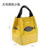 Bolsa de Almoço Estilo Coreano Bolsa Tote Espessa para Almoço Bolsa de Mão Aluno Almoço Bolsa Térmica Impermeável Tecido Oxford Bolsa para Marmita