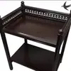 Venda Direta de Fábrica Mesa de Mahjong Mesa de Chá com Porta-Copos, Mesa de Chá de Aço e Madeira, Mesa de Mahjong com Porta-Copos, Porta-Copos para Salão de Mahjong