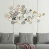 Decoración de Pared con Colgante de Hierro Estilo Europeo Moderno Pared de Fondo para Sala de Estar Porche Decoraciones de Pared Metálicas Colgante de Pared Creativo Lyrica