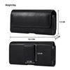Para Samsung fold3 funda de cuero funda protectora para pantalla plegable f9000 bolsa de cintura colgante f9160/f9260 funda de cuero para ancianos