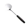 Espátula de Acero Inoxidable para Champiñones para Uso Diario, Mango de Madera Extendido Antideslizante Engrosado Resistente a Altas Temperaturas Juego de Utensilios de Cocina para el Hogar