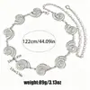 Amazon Corrente de Cintura Corrente Corporal Acessórios Femininos Decorativos Vestido Estilo Étnico Boêmio Corrente de Metal Cinto