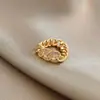 Anel de zircônia e pérola de luxo leve coreano de alta qualidade para mulheres, design de nicho vintage, joia de anel aberto com laço