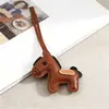 Nuevo Colgante Llavero de Piel de Caballo, Encanto de Bolso de Caballo del Zodiaco Moderno y Creativo, Adorno de Cuerda Tejida a Mano del Año del Caballo