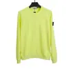 Sudadera Sto Stone de cuello redondo, forrada de forro polar, básica, color liso, manga larga, para otoño e invierno, para hombre y mujer, versátil, Island Stone