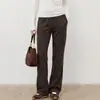 Novas calças de inverno femininas quentes pantalona com caimento de alta qualidade, cintura elástica, efeito emagrecedor, calças compridas casuais versáteis