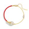 Pulsera de jade hetiano Longyun Fuzhi de plata esterlina 925, pulsera del zodiaco de estilo palaciego de moda nacional, pulsera con hebilla de seguridad y año de nacimiento