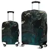 Nueva Funda Gruesa Transfronteriza para Maleta, Funda Protectora Elástica, Funda Antipolvo de Alta Elasticidad, Serie Paisaje y Cielo Estrellado Funda para Maleta de Viaje