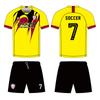 Conjunto de Uniforme de Fútbol por Sublimación Personalizado Nuevo de Secado Rápido Transpirable Camiseta de Fútbol Verano Deportes al Aire Libre Hombres Manga Corta