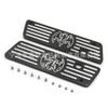 Adecuado para Motocicleta Harley Tourist 1993-2013 Paneles Decorativos de Protección del Tanque de Combustible Paneles de Protección del Tanque de Combustible