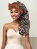 Gorro de satén de ala ancha para dormir de verano transfronterizo, cubrecabezas, gorro protector para dormir, sombrero de lazo, sombrero de protección solar, sombrero de sol para mujer
