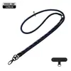 Cordón Transfronterizo para Teléfono Móvil Cruzado 8mm Cordón Tejido para Teléfono Móvil Desmontable Tres en Uno Cordón de Muñeca Cordón Anti-Pérdida