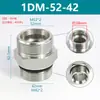 Adaptador hidráulico acero 45# Yonghua cono de 24 grados férula sello ED fitting para manguera 1CB 1CM 1DB 1DM
