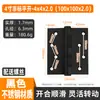 Bisagra de Acero Inoxidable 5*4 Ensanchada y Engrosada Rodamiento Silencioso Bisagra para Puerta de Habitación Resistente Transfronteriza 304 Bisagra Plana Exportación