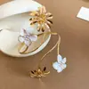Brilho de Verão~Pulseira de Flor com Óleo Pingando 2026 Novo Estilo Doce e Cool Pulseira Design de Nicho Joia de Mão para Mulheres