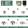 Juego de utensilios de cocina para exteriores de acero inoxidable 304, juego de cocina plegable portátil para camping, juego completo de cocina para exteriores