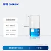 Copo de vidro de perfil baixo 3.3 copo de vidro espesso de borosilicato alto copo de medição de laboratório