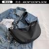 Nueva Bolsa Diagonal de Lona con Logo Personalizado Elegante Casual de Nailon para Viajes Cotidianos Bolsa Dumpling Película de Cuero Impermeable Regalo Promocional