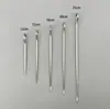 Brochetas para Barbacoa de Acero Inoxidable 304 de Grado Alimenticio, Brochetas Planas para Asar a la Parrilla, Tenedores para Barbacoa, Brochetas para Horno de Freidora de Aire