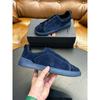 Nuevos Zapatos Deportivos de Cuero Genuino de Gama Alta de European Station, Zapatos Casuales Blancos, Zapatos Slip-On Ligeros y Transpirables con Elástico Cruzado